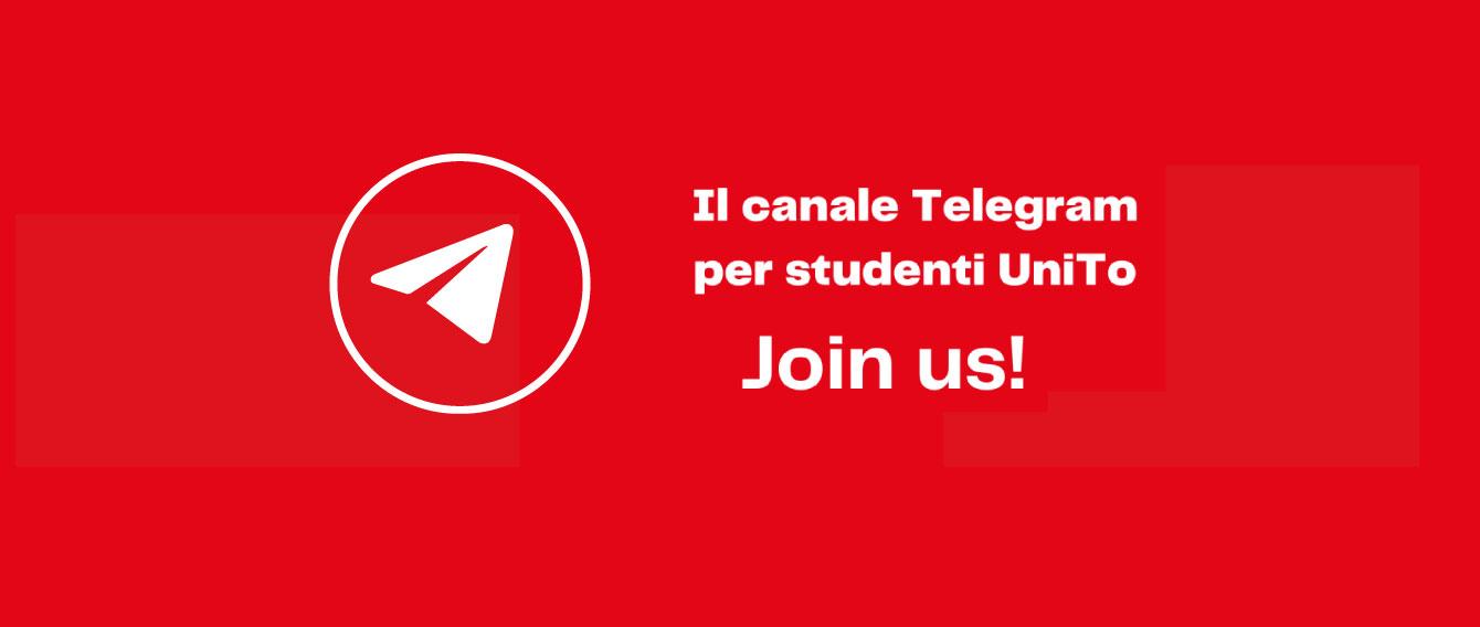 UniTo vola su Telegram | Attivo il nuovo canale per studenti